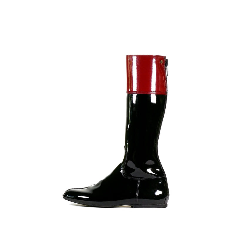 BOTTES DE PLAT À FERMETURE ÉCLAIR