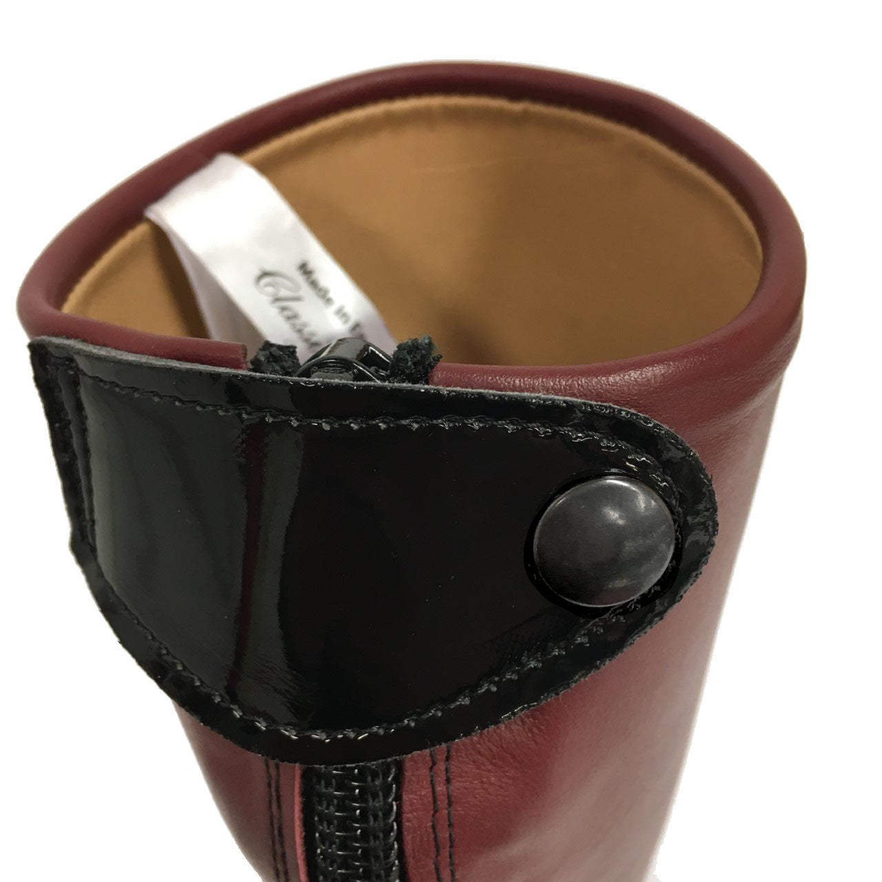 BOTTES D'ENTRAÎNEMENT DOUBLÉES EN CUIR DE VEAU